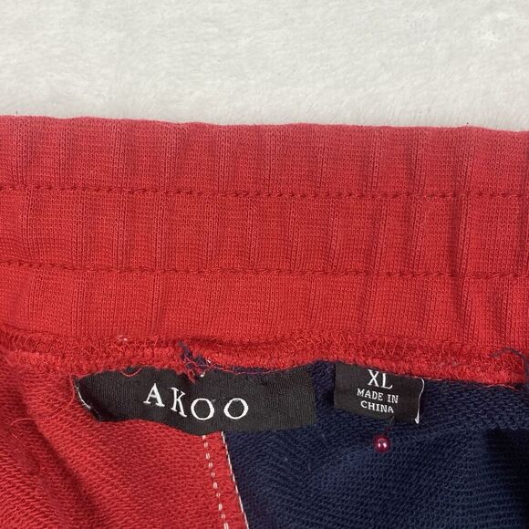 Akoo Sweatpants Mens Extra Large Multicolor Jogger Pants Pockets Casual - Picture 9 of 11